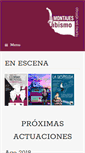 Mobile Screenshot of montajesenelabismo.com